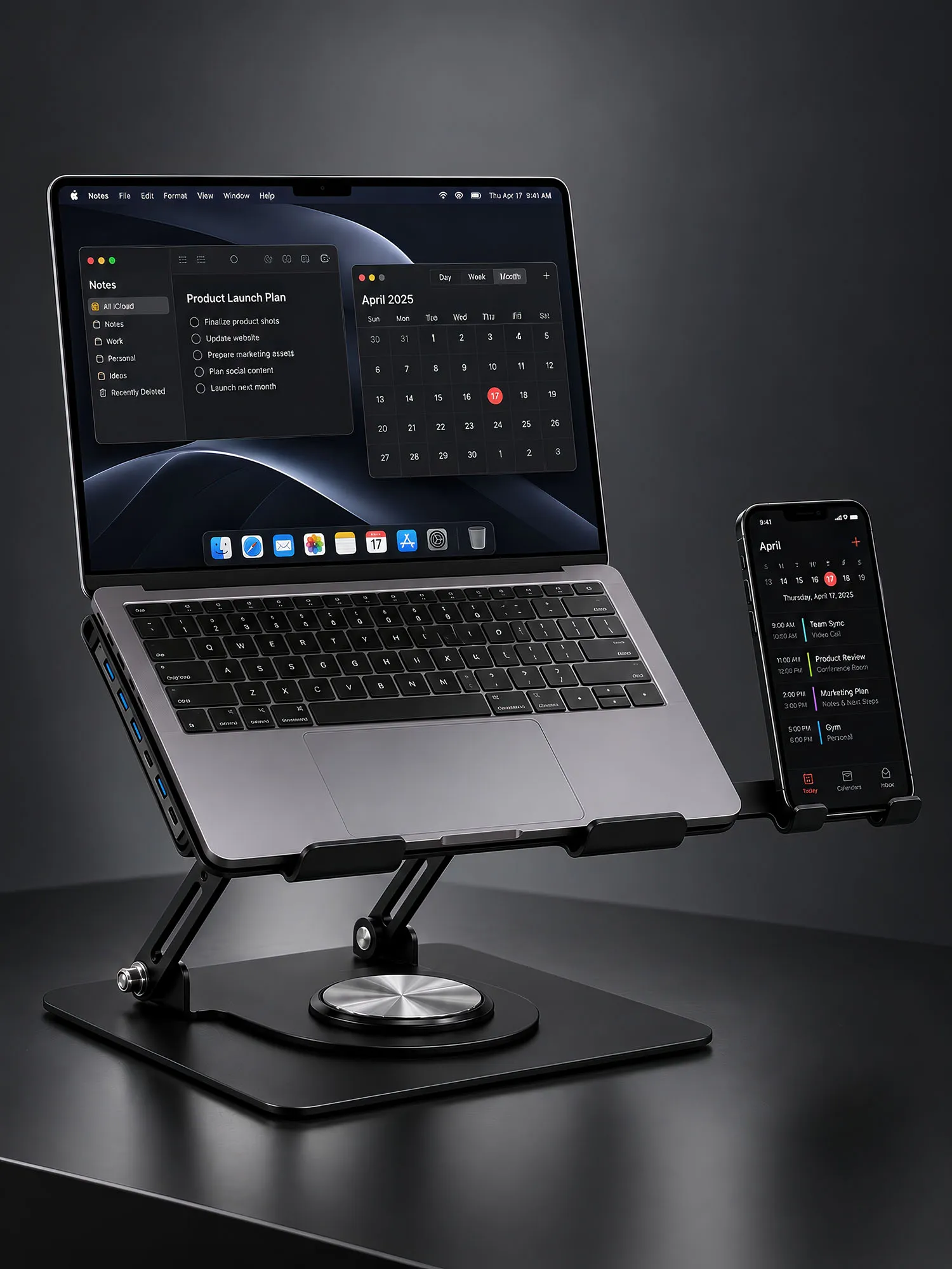 מעמד 3ב1 OrbitHub Pro — t3