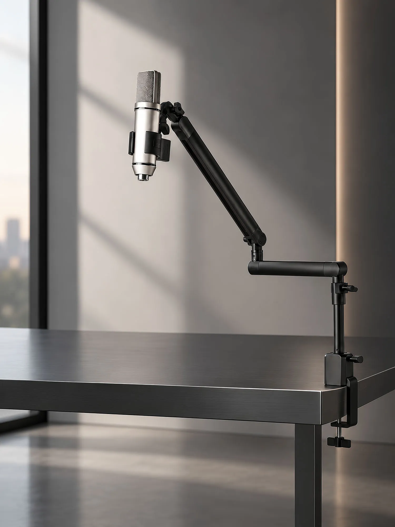 זרוע למיקרופון StudioArm · שחור