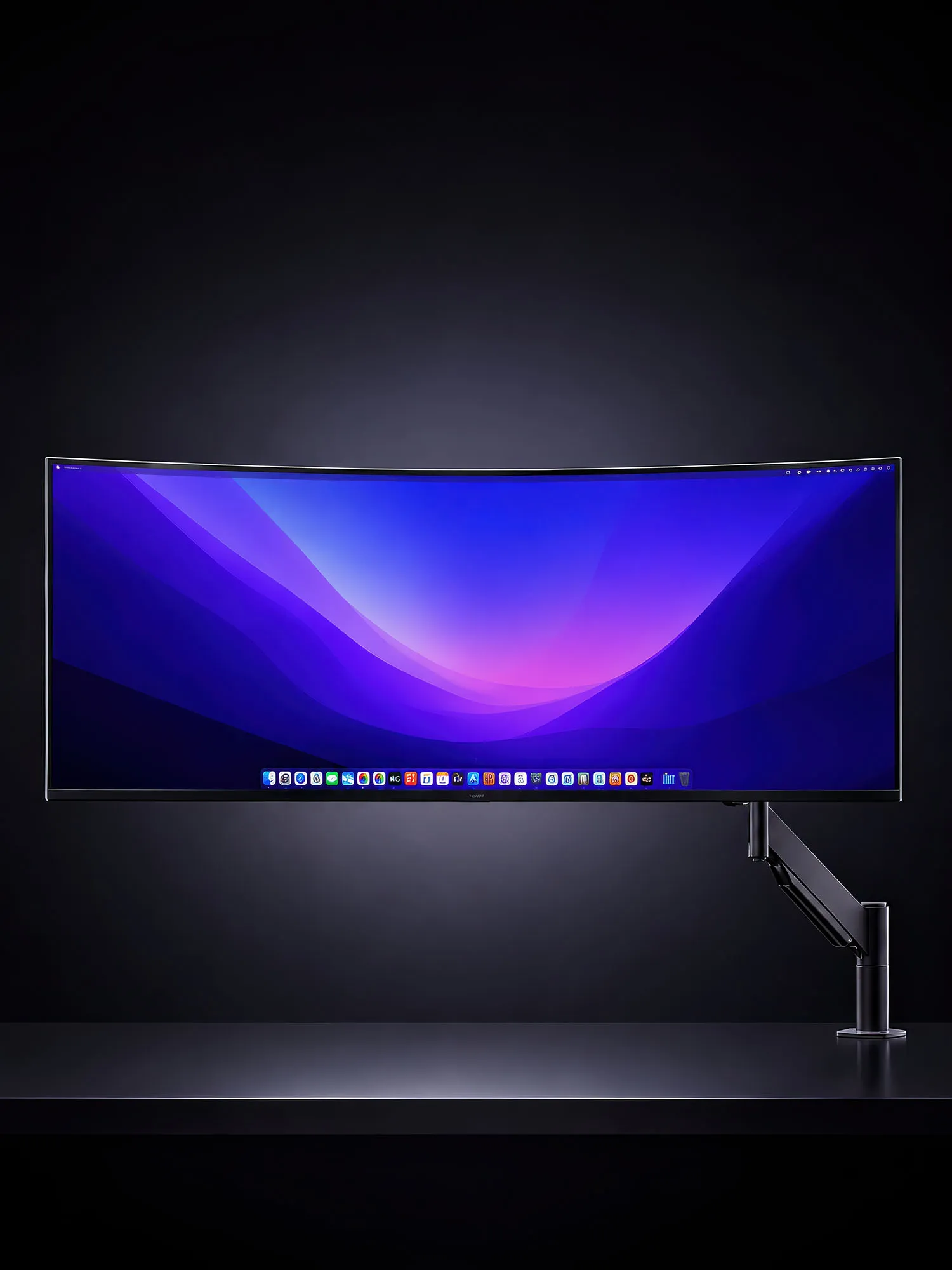 זרוע מסך למסכים גדולים Titan — t0